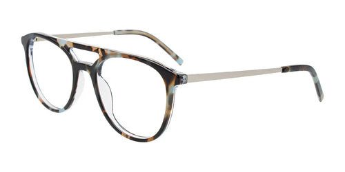 iCHILL C7043 Eyeglasses / Size 50 / Demi Blue / Satin Silver