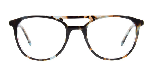 iCHILL C7043 Eyeglasses / Size 50 / Demi Blue / Satin Silver
