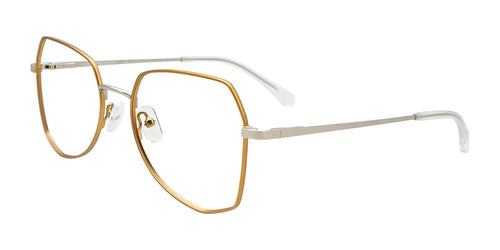 iCHILL C7049 Eyeglasses / Size 53 / Light Copper & Steel