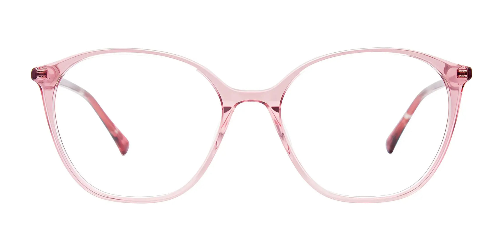 The iCHILL C7050 Eyeglasses | Size 55 blend style and comfort with transparent pink frames and large, rounded lenses—prescription ready for any look. The iCHILL C7050 Eyeglasses | Size 55 blend style and comfort with transparent pink frames and large, rounded lenses—prescription ready for any look.