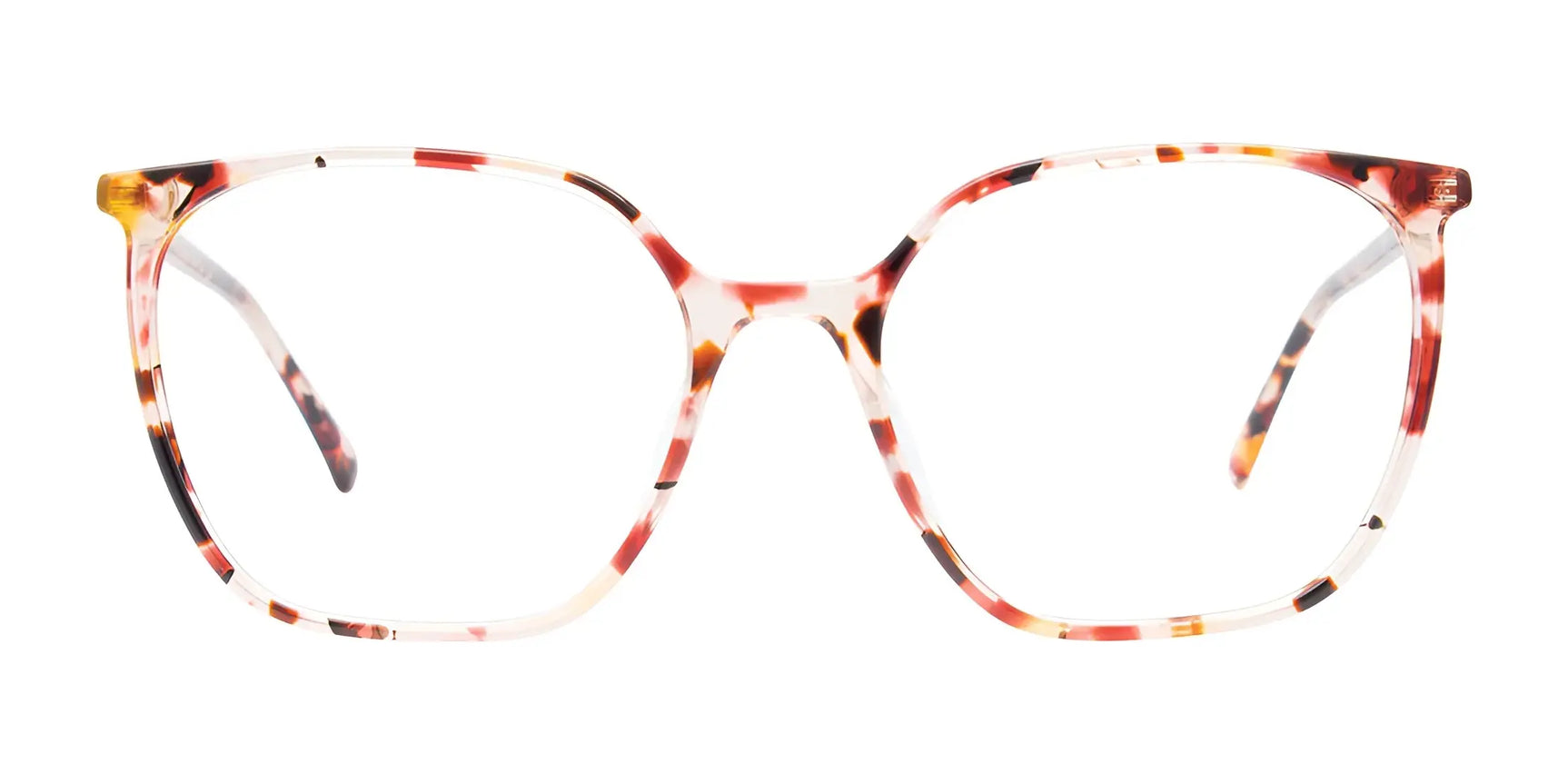 The iCHILL C7055 Eyeglasses | Size 56 feature a tortoiseshell pattern, square lenses, and thin plastic frames—delivering stylish, prescription-ready eyewear from iCHILL on a classic white background. The iCHILL C7055 Eyeglasses | Size 56 feature a tortoiseshell pattern, square lenses, and thin plastic frames—delivering stylish, prescription-ready eyewear from iCHILL on a classic white background.