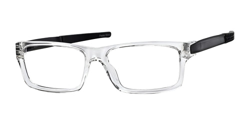 JBX AXEL Eyeglasses / Size 51 / Black/Red