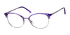 JBX DIXIE Eyeglasses | Size 50 / Purple