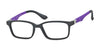 Jelly Bean JB161 Eyeglasses | Size 45 / Black/Purple