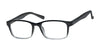 Jelly Bean JB171 Eyeglasses | Size 48 / Black/Crystal