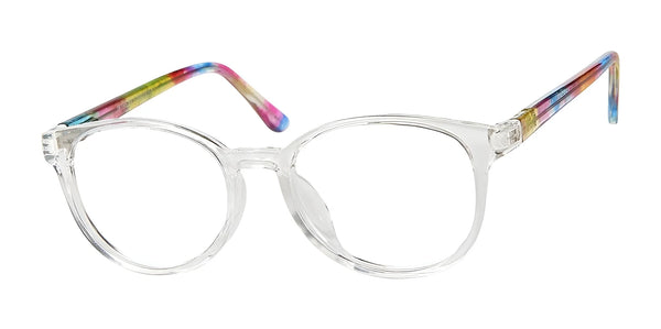 Jelly Bean JB186 Eyeglasses | Size 46 / Crystal