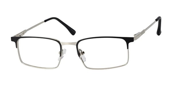 Jelly Bean JB192 Eyeglasses | Size 47 / Black/Silver