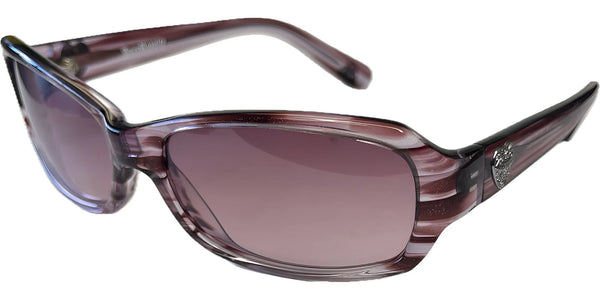 Juicy Couture STARLET Sunglasses / Striped Plum / Plum Violet Gradient