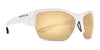 Kaenon ARCATA SR Sunglasses | Size 63 / Matte White / Ultra Brown 12 Gold Mirror