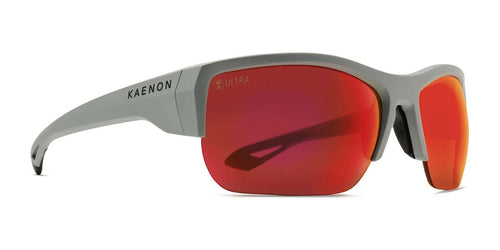 Kaenon ARCATA SR Sunglasses / Size 63 / Justin Turner Matte White / Ultra Grey 12 Red Mirror