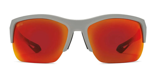Kaenon ARCATA SR Sunglasses / Size 63 / Justin Turner Matte White / Ultra Grey 12 Red Mirror