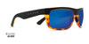 Kaenon BURNET ULTRA GLASS Sunglasses | Size 57 / Matte Black + Tortoise / Pacific Blue