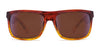 Kaenon BURNET M Sunglasses | Size 60 / Matte Black / Ultra Brown 12 Coastal Green