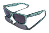 Kaenon CLARKE Sunglasses | Size 56 / Carbon Matte / Ultra Grey 12 Pacific Blue Mirror