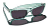 Kaenon CLARKE Sunglasses | Size 56 / Carbon Matte / Ultra Grey 12 Pacific Blue Mirror