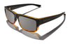 Kaenon SILVERADO Sunglasses | Size 56 / Matte Black + Tortoise / Ultra Pacific Blue Mirror