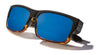 Kaenon SILVERADO Sunglasses | Size 56 / Matte Black + Tortoise / Ultra Pacific Blue Mirror