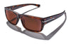 Kaenon SILVERADO Sunglasses | Size 56 / Matte Black + Tortoise / Ultra Pacific Blue Mirror