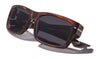 Kaenon SILVERADO Sunglasses | Size 56 / Matte Black + Tortoise / Ultra Pacific Blue Mirror