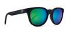 Kaenon STRAND Sunglasses | Size 51 / Matte Black / Brown 12 Coastal Green Mirror