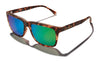 Kaenon VENICE Sunglasses | Size 56 / Matte Black / Brown 12 Coastal Green Mirror