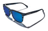 Kaenon VENICE Sunglasses | Size 56 / Matte Black / Brown 12 Coastal Green Mirror