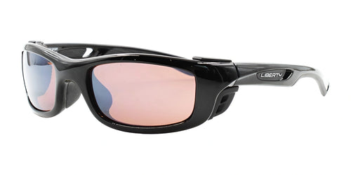 Liberty Sport Rally Sunglasses / Shiny Black / Ultimate Driver / Size 56
