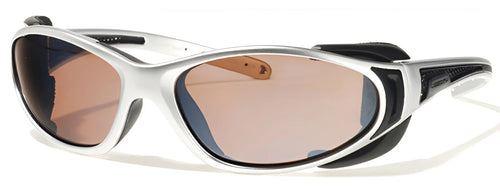 Liberty Sport Chopper Sunglasses / Matte Black / Shiny Silver / Ultimate Driver / Size 61