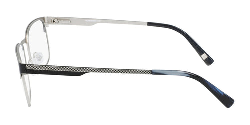 Marchon NYC 2013 Eyeglasses / Size 53 / Black / Light Gunmetal