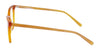 Marchon NYC 5507 Eyeglasses / Amber Crystal/Horn / Size 51