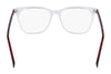 Marchon NYC 5507 Eyeglasses / Amber Crystal/Horn / Size 51