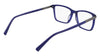 Marchon NYC 3015 Eyeglasses | Size 54 / Crystal Dark Blue