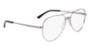 Marchon NYC M-9008 Eyeglasses | Size 55 / Shiny Gunmetal