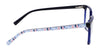 Marchon NYC 5022 Eyeglasses | Size 53 / Black/Lilac Mosaic