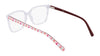 Marchon NYC 5022 Eyeglasses | Size 53 / Black/Lilac Mosaic