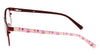 Marchon NYC M-4023 Eyeglasses | Size 49 / Matte Black / Lilac Mosaic