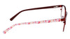 Marchon NYC M-4023 Eyeglasses | Size 49 / Matte Black / Lilac Mosaic