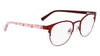 Marchon NYC M-4023 Eyeglasses | Size 49 / Matte Black / Lilac Mosaic