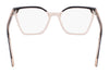 Marchon NYC 5509 Eyeglasses | Size 53 / Black Crystal