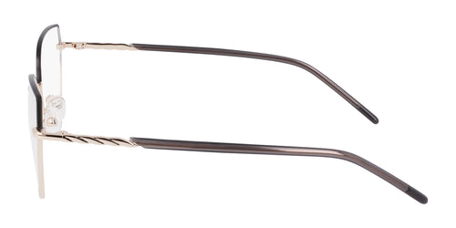 Marchon NYC 4030 Eyeglasses / Size 54 / Gold/Black