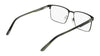 Marchon NYC 2038 Eyeglasses | Size 56 / Matte Dark Gunmetal