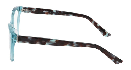 Marchon NYC 5041 Eyeglasses / Size 54 / Aqua Crystal