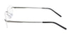 Pure AIRLOCK REFINE Eyeglasses / Silver / Size 52