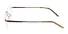 Pure AIRLOCK REFINE Eyeglasses / Silver / Size 52