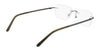 Pure AIRLOCK BRACE Eyeglasses / Black / Size 54