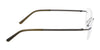 Pure AIRLOCK BRACE Eyeglasses / Black / Size 54