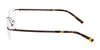 Pure AIRLOCK BRACE Eyeglasses / Black / Size 54