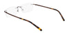 Pure AIRLOCK BRACE Eyeglasses / Black / Size 54