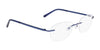 Pure AIRLOCK BRACE Eyeglasses / Black / Size 54