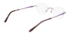 Pure AIRLOCK PATINA Eyeglasses / Gold / Size 53